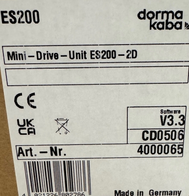 ES 200 KIT Dormakaba